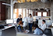 Open-office Environs Make Employees More Self-conscious